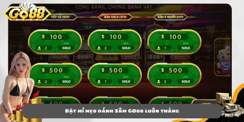 Bật mí mẹo đánh Sâm GO88 luôn thắng