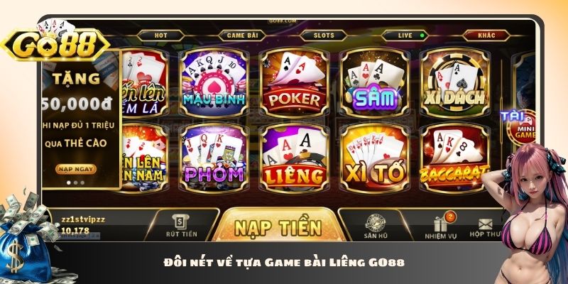 Đôi nét về tựa Game bài Liêng GO88