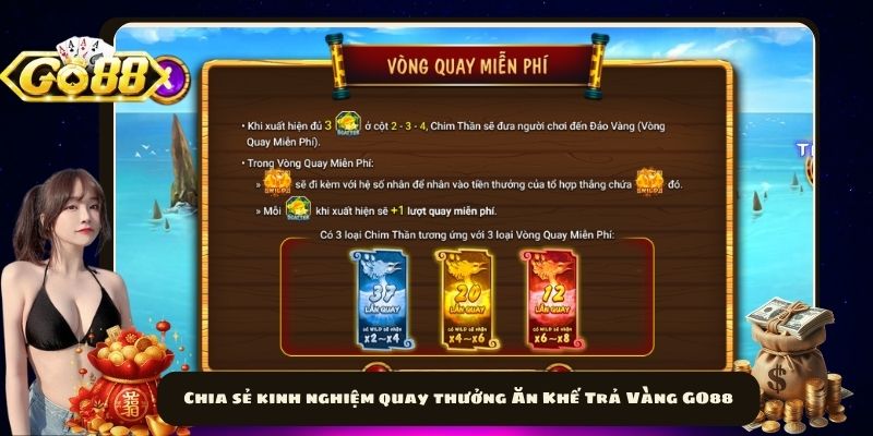 Chia sẻ kinh nghiệm quay thưởng Ăn Khế Trả Vàng GO88